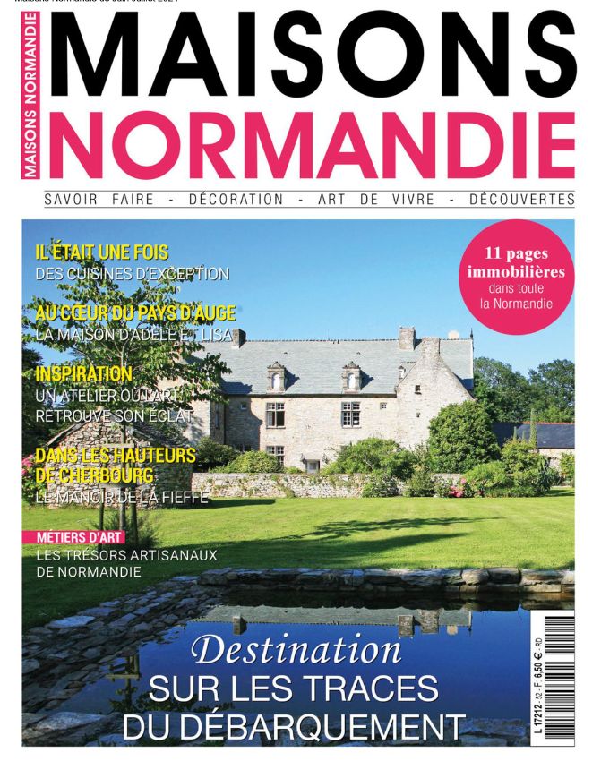 Couverture Maisons Normandie Juin Juillet 2024